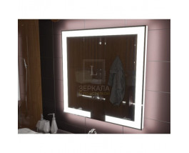 Зеркало с подсветкой для ванной комнаты Новара 65 см
