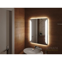 Зеркало для ванной с подсветкой Авола 80х100 см